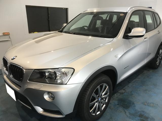 BMW　X3　セラミックコーティング　コーティング　車　整備 リキッドアーマージャパン　千葉県千葉市花見川区、千葉　稲毛区、中央区、若葉区、美浜区、緑区・船橋市・八千代市・習志野市・市原市・市川市・浦安市・鎌ヶ谷市・松戸市・柏市・関東 
