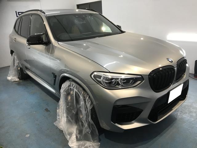 BMW X3M　competition セラミックコーティングコーティング　9H リキッドアーマージャパン　千葉県千葉市花見川区、千葉　稲毛区、中央区、若葉区、２３区・船橋市・八千代市・習志野市・市川市・浦安市・鎌ヶ谷市・松戸市・柏市・関東