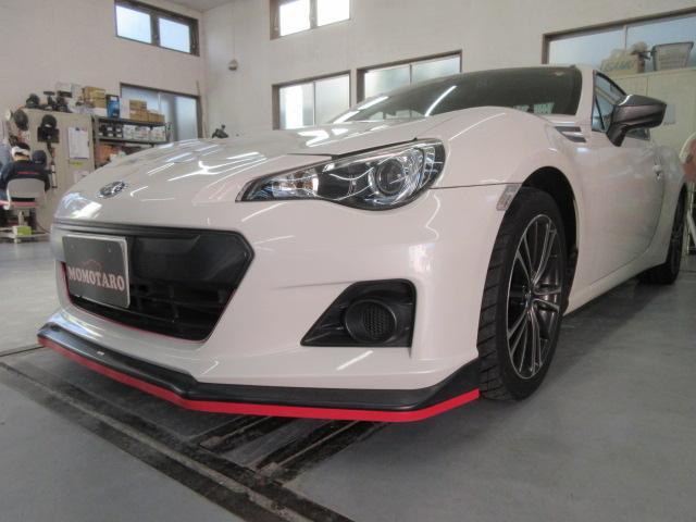 BRZ フロントスポイラー取付