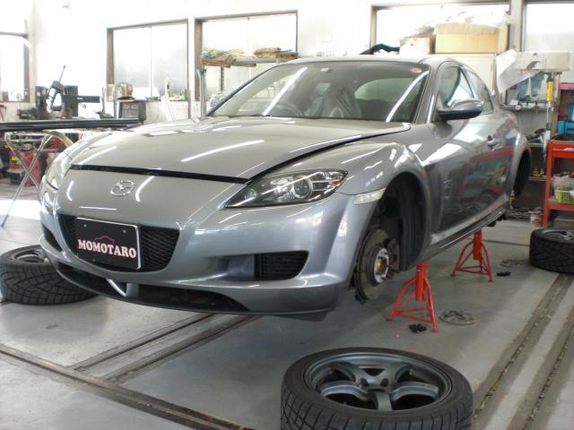 RX-8　サイドステップ取付