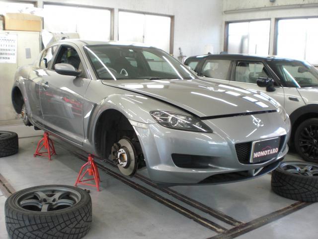 RX-8　サイドステップ取付