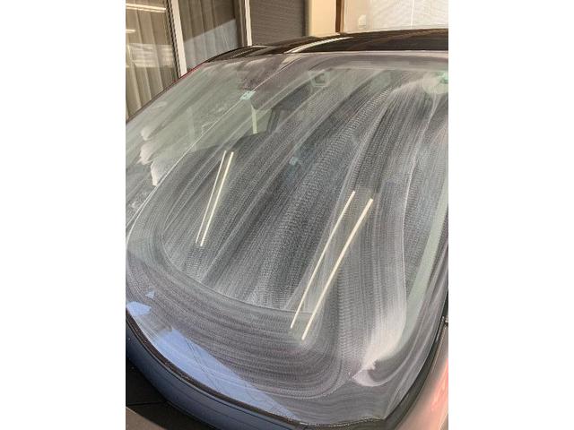 スバル フォレスター新車 G'zoxハイドロフィニッシュ ガラス全面撥水コーティング 施工