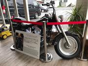 某有名映画で使用されたバイクも展示中です！