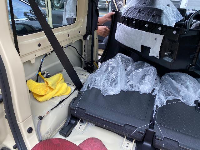 ジムニー　持ち込みナビカメラ他一式取り付け