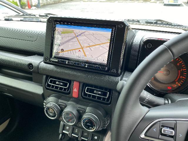 ジムニー　持ち込みナビカメラ他一式取り付け