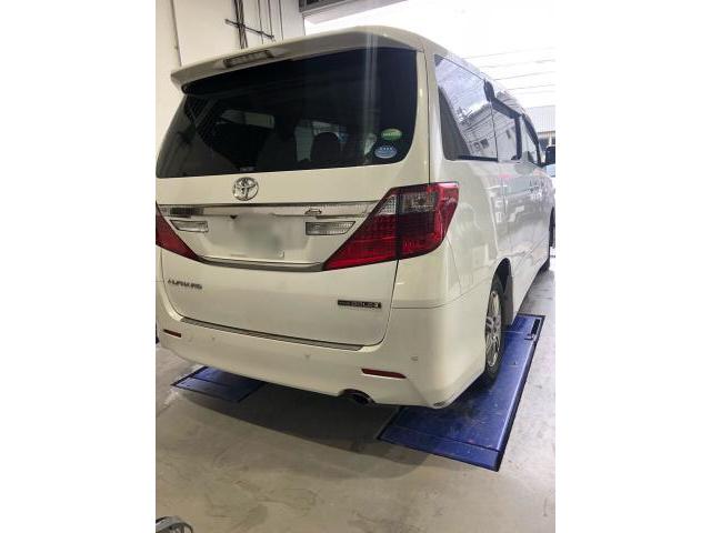 アルファード バンパー キズ 修理 相模原市 町田市 愛川町