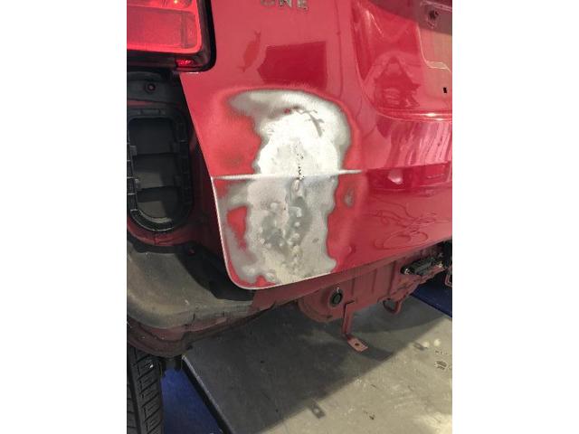 ホンダ N-ONE リアゲート ヘコミ キズ 修理 板金塗装 格安 実績 相模原市 町田市 八王子市 横浜市 川崎市 厚木市 多摩市 海老名市 愛甲郡