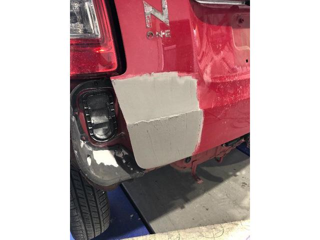 ホンダ N-ONE リアゲート ヘコミ キズ 修理 板金塗装 格安 実績 相模原市 町田市 八王子市 横浜市 川崎市 厚木市 多摩市 海老名市 愛甲郡