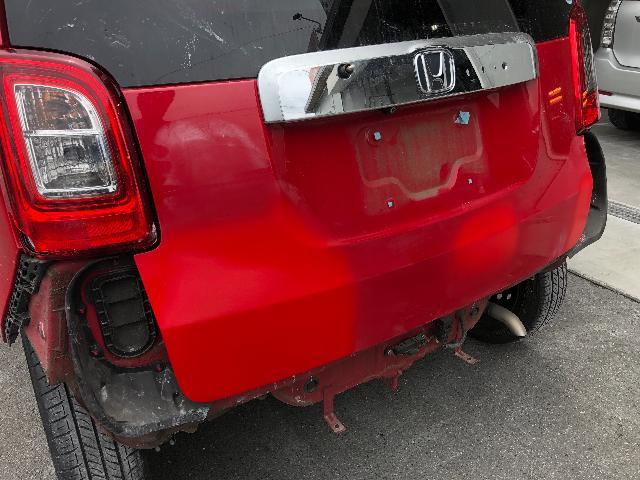 ホンダ N-ONE リアゲート ヘコミ キズ 修理 板金塗装 格安 実績 相模原市 町田市 八王子市 横浜市 川崎市 厚木市 多摩市 海老名市 愛甲郡