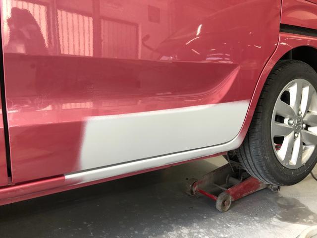 スペーシア　キズ　ヘコミ　スライドドア　サイドシル　サイドステップ　実績　相模原市　八王子市　厚木市　海老名市　愛甲郡　横浜市　川崎市　多摩市　稲城市　