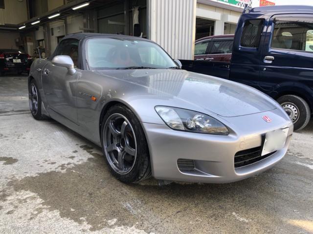 ホンダ Ｓ２０００ フェンダー キズ ヘコミ 鈑金塗装　実績　相模原市　八王子市　厚木市　海老名市　座間市　愛甲郡　横浜市　川崎市　多摩市　稲城市　大和市