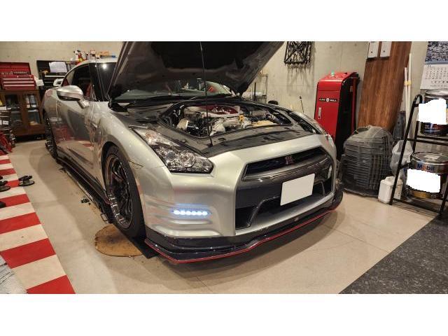 【交換作業】　R35　GTR　ラジエーター交換