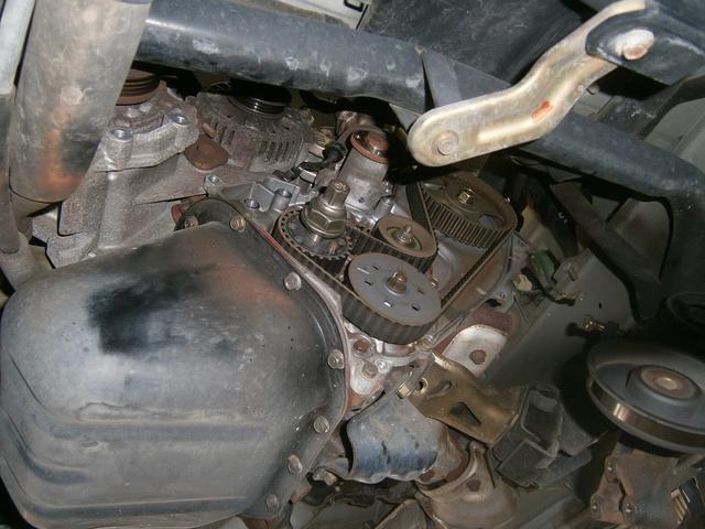 三菱　タウンボックス　タイミングベルト交換