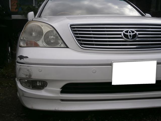 トヨタ セルシオ 事故修理 キズへコミ 鈑金塗装 保険修理 千葉県市川市・鎌ヶ谷市・船橋市・浦安市・白井市・松戸市・柏市・流山市・習志野市・江戸川区、他地域も大歓迎!