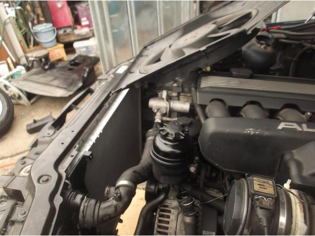 H18年　BMW　　アルピナB3　クーラント漏れ修理！千葉県船橋市・市川市・鎌ヶ谷市・白井市・松戸市・習志野市・八千代市・千葉市、幕張・浦安市、他地域のお客様も大歓迎です！