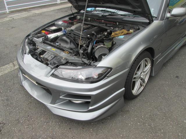 Ｓ15シルビア　オイル交換　添加剤 クロステック　X-TECH　投入！