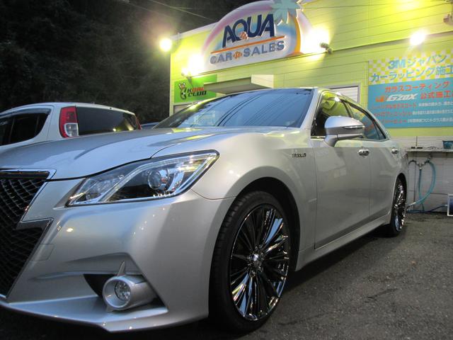 ＡＷＳ210クラウン　20インチアルミ＾＾　かっこいい＾＾