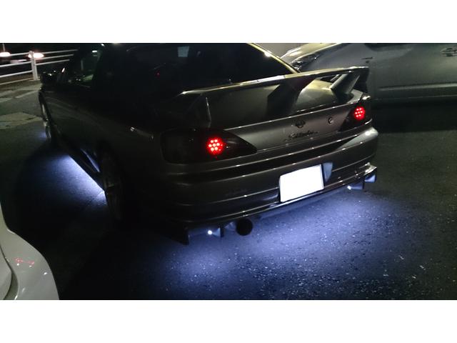 S15シルビア　室内＆外回り　ＬＥＤテープでピッカピカ＾＾　２日目