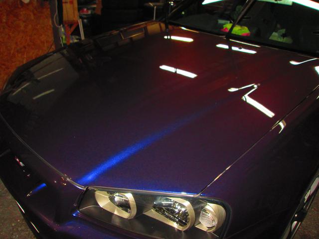 BNR34 GT-R G'ZOXガラスコーティング施工