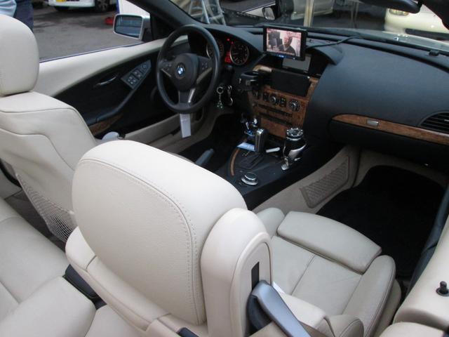EK48 BMW 650i 4.8 ｶﾌﾞﾘｵﾚ 
超格好良いお車のご入庫です！
ブレーキキャリパーペイントたまわりました＾＾