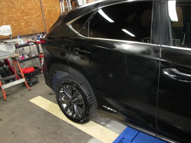 レクサス　NX　300h F SPORT AWD　AYZ10　G'ZOXガラスコート施工