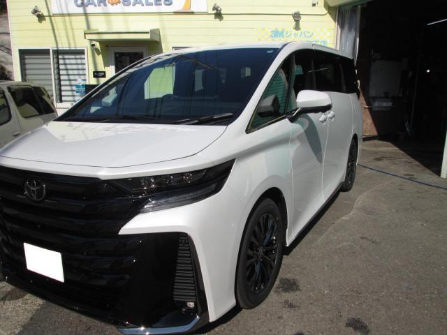 1日目　新車販売　40系　新型ヴェルファイア　Ｚプレミアガソリンターボご購入いただきました！　さらに当社独自開発作成したＣＡＮインベーダー対策の試作品を取付！　ガラスコーティング他施工後納車　盗難対策　ＣＡＮインベーダー　アルファード　