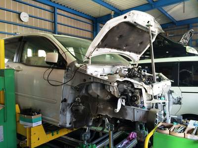 どんな事故車でも元通りに