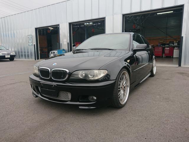 BMW E46 330ci クーペ カスタム事例 ① 車庫調 ダウンサス 取付  関東 埼玉 三郷 八潮 輸入車 国産車 歓迎 VIRKIN