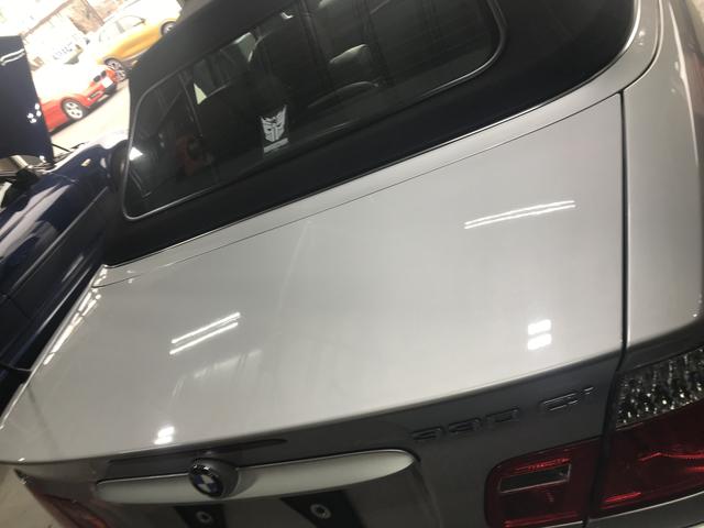 BMW 330ci カブリオレ ボディ磨き エシュロン ボディーガラスコーティング カスタム ドレスアップ アンドロイドナビ 取付 歓迎