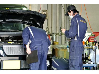 民間車検工場の車検実績・・・・