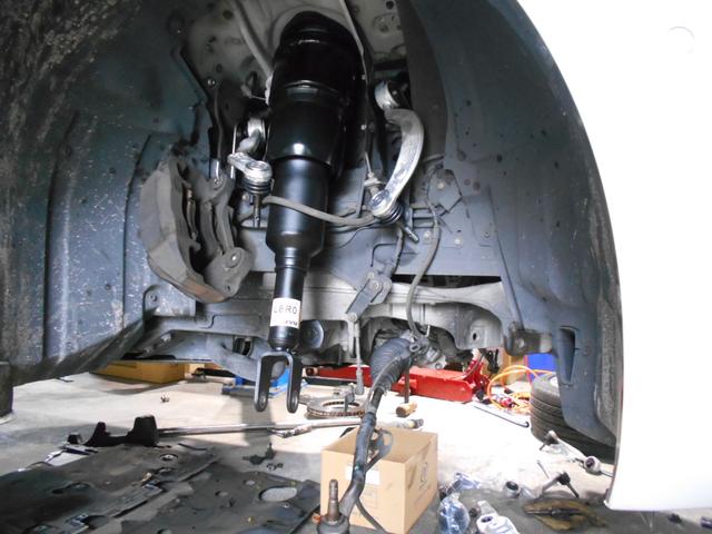 ＬＳ460　アーム交換　エアサス交換