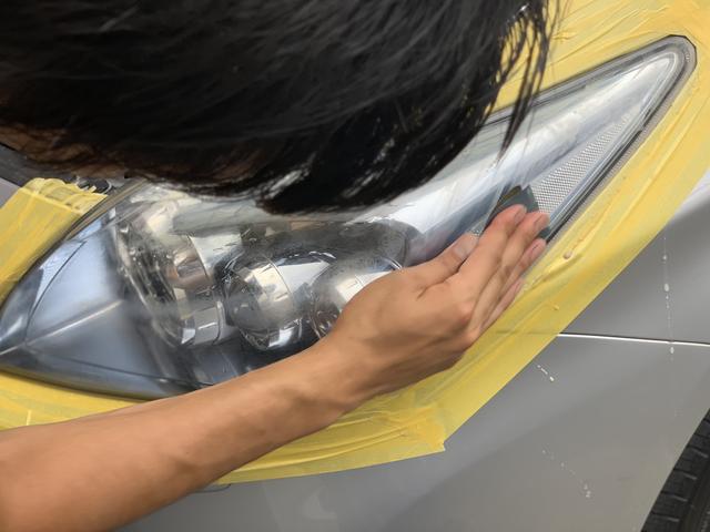 トヨタ　プリウス　納車準備　ヘッドライト　黄ばみ　キズ　磨き　千葉県柏市　HDP　2019　新型　G350d　ゲレンデヴァーゲン　数台確保済み　問い合わせ多数