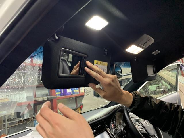  トヨタ　ハリアー　GPSレーダー探知機　取り付け　LEDルームランプ　取り付け　HDP　外車　国産車　中古車　販売　整備　車検　カスタム　持ち込み　柏市