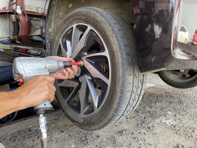 スズキスペーシア　タイヤ交換　ブリジストン　ネクストリー　165/55R15　柏市　HDP
