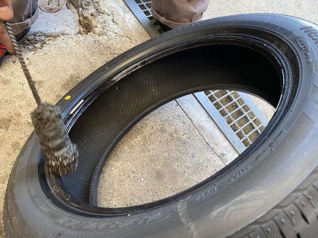 スズキスペーシア　タイヤ交換　ブリジストン　ネクストリー　165/55R15　柏市　HDP