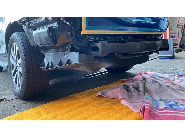 トヨタ　ランドクルーザー　リアバンパー　交換　修理　エアロ　国産車　ランクル　千葉県　柏市　HDP　