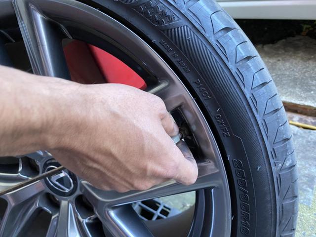 レクサス　IS　タイヤ組み換え　タイヤ交換　国産車　REGNO　新品タイヤ　柏市　HDP