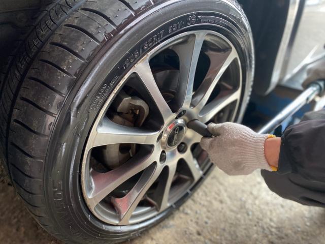 トヨタ ノア タイヤ交換 新品タイヤ DUNLOP 持ち込み 持込 桜まつり 小林牧場千葉県 柏市 松戸市 鎌ケ谷市 白井市 我孫子市 流山市
