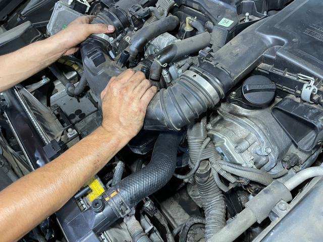 レクサス LS460 ラジエーター交換