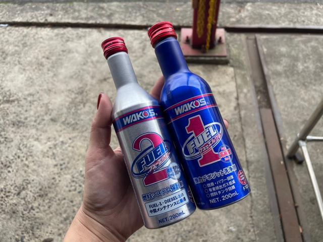 メルセデス・ベンツ CLA250 エンジンオイル交換 添加剤 WAKO'S FV FUEL1 FUEL2