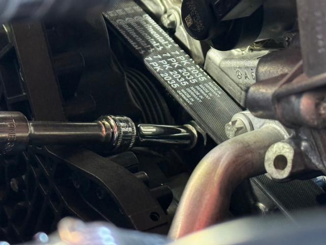 メルセデスベンツ Ｇ350 ブルーテックエディション ゼブラ ファンベルト ドライブベルト 交換 