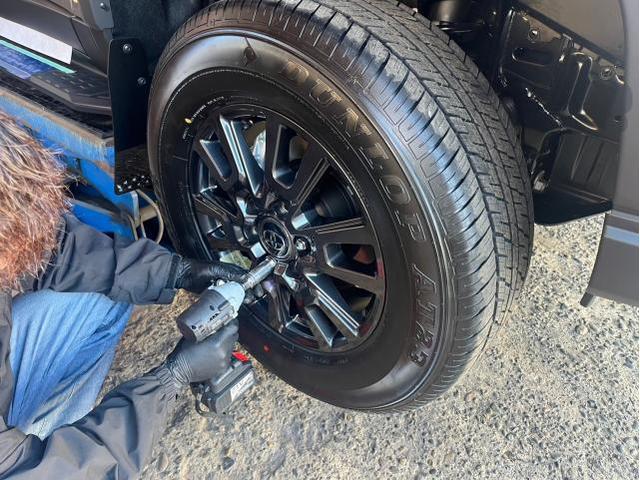 トヨタ ランクル ランドクルーザー250 VX ランクル250 LC250 入庫 スペーサー ホイールスペーサー取付