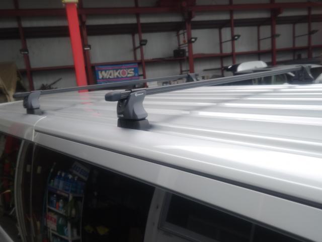 日産　キャラバン　外装品・エアロパーツ取付　ルーフキャリア