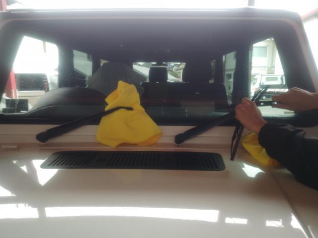 メルセデス・ベンツ　ゲレンデヴァーゲン　ライト・ウィンカー交換　ワイパー交換　オイル交換　整備