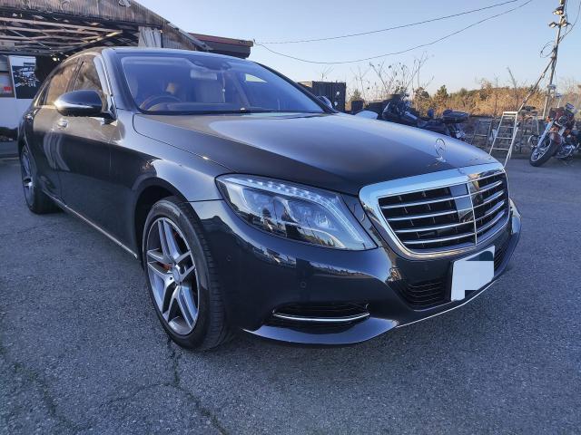 メルセデス・ベンツ　ベンツ　S550　オイル交換　エンジンオイル交換　エレメント交換　フィルター交換　ワコーズ　プロステージS　10w-40