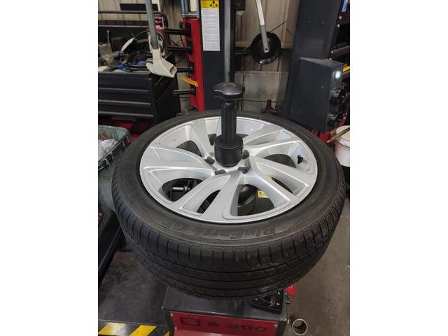 スバル　レヴォーグ　タイヤ交換　ホイール交換　18インチ　サマータイヤ　お持ち込み　持ち込み大歓迎
