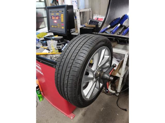 スバル　レヴォーグ　タイヤ交換　ホイール交換　18インチ　サマータイヤ　お持ち込み　持ち込み大歓迎