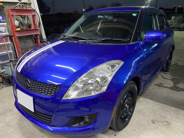 スイフト　その他電装系取付　フットライト取り付け　エンジンオイル交換　ワコーズ　WAKO'S　EXクルーズSP　5w-30