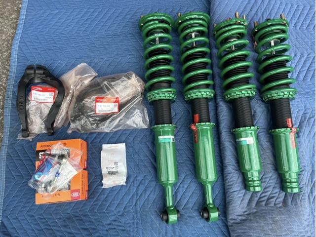 ホンダ アコード ユーロR 外装品・エアロパーツ取付 車高調 車高調取付 全長式 お持ち込み 持ち込み大歓迎