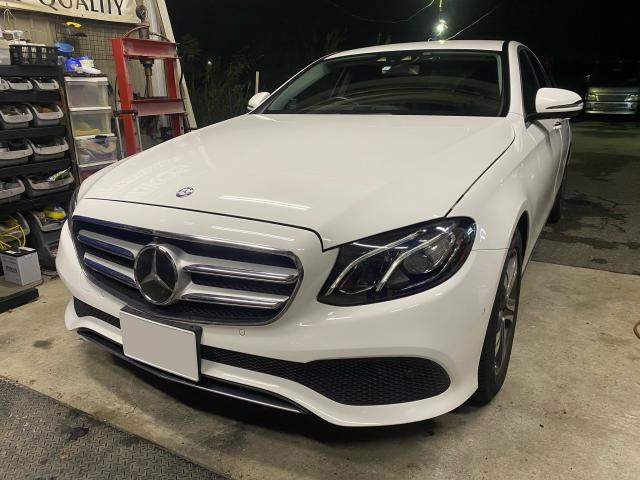 メルセデス・ベンツ Eクラス ガソリン車用(オイル交換) エンジンオイル交換 エレメント交換 お持ち込み 持ち込み大歓迎